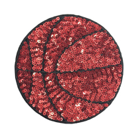 Patchs brodés personnalisés en chenille et sequins thermocollants, badges à coudre avec logo laser, appliques pour chapeaux, sacs et vêtements