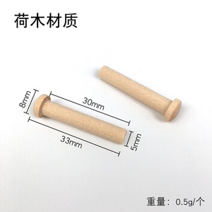 Tapones <span class=keywords><strong>de</strong></span> <span class=keywords><strong>madera</strong></span> <span class=keywords><strong>con</strong></span> cabeza en forma <span class=keywords><strong>de</strong></span> T pulida, pequeños muebles hechos a mano para niños, conexiones, <span class=keywords><strong>clavos</strong></span> <span class=keywords><strong>de</strong></span> sauce para juguetes y espiga <span class=keywords><strong>de</strong></span> <span class=keywords><strong>madera</strong></span> - Product Image 5