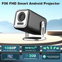 Portable Wifi 5G Home cinéma F06 Top vente usine haute luminosité Mini projecteur nouveau 1080P projecteur 4K projecteur vidéo