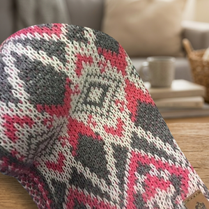 Hilo acrílico teñido Jacquard Knit 58/60 ",100 tejido de punto Acrílico - Product Image 3
