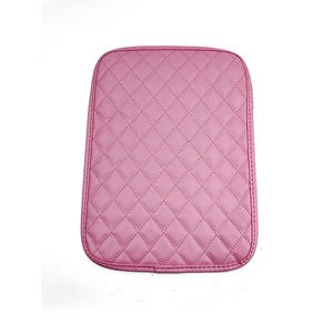 Accesorios interiores de coche <span class=keywords><strong>para</strong></span> <span class=keywords><strong>mujer</strong></span> y niña, cubierta de cuero <span class=keywords><strong>para</strong></span> consola central de coche con reposabrazos, evita arañazos en la posición delantera - Product Image 4