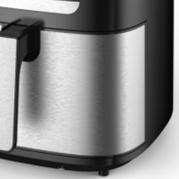 Nouvelle sortie : Friteuse à air électrique manuelle multifonction 8L pour grande famille, sans huile