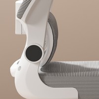 Chaise de bureau exécutive moderne et minimaliste, réglable et confortable, avec accoudoirs réglables en hauteur, design ergonomique en maille, pour atelier (Nylon)
