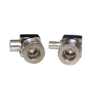 Connecteur coaxial QMA-JWB2 mâle à angle droit pour câble RG086 RG405, bonne performance