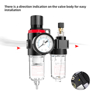 Valvola di riduzione della pressione di filtrazione del compressore d'aria tipo AIRTAC AFC2000 AF2000 AFR2000 AL2000 AR2000 regolatore di pressione del gas - Product Image 3