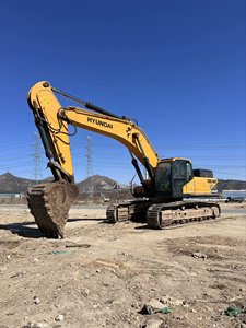 รถขุดดินมือสอง รุ่น Robex 485 ยี่ห้อฮุนได R485LVS น้ำหนัก 48 ตัน พร้อมเครื่องยนต์คัมมินส์ มอเตอร์ PLC - Product Image 3