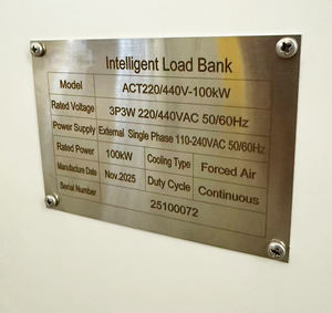 Portable AC 220V/440V 100kW Banque de charge Prise rapide à double tension pour test de générateur - Product Image 4