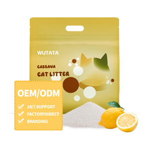 Litière pour chat en amidon de manioc écologique, anti-odeurs, forte agglomération, biodégradable, jetable aux toilettes, faible poussière, écologique, sans danger pour les chatons - Product Image 4