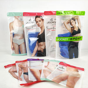 Embalaje de ropa con ventana transparente, bolsas de plástico con impresión personalizada, resellable - Product Image 6