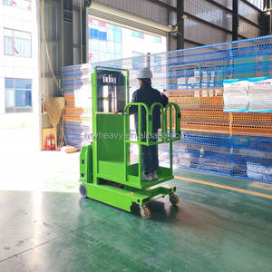 Satu pria Self-Propelled listrik udara barang mengangkat Platform pesanan <span class=keywords><strong>Picker</strong></span> Lift - Product Image 5
