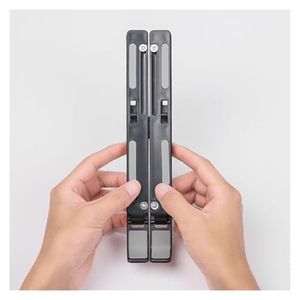 Support pour ordinateur portable pliable et réglable en hauteur, support de refroidissement portable pour ordinateur, prix d'usine - Product Image 2