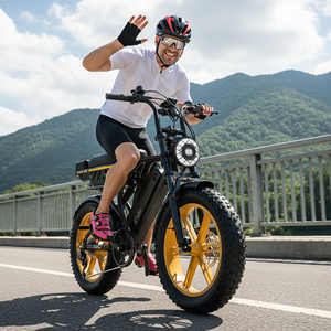 Bicicleta Eléctrica <span class=keywords><strong>Super73</strong></span> con Llantas Ultra Anchas, 140 km de Autonomía, 7 Velocidades, Pantalla LCD Resistente, Inclinación Máxima de 30° °   Portaequipajes Trasero para Bicicleta Tst R9 Ultra - Product Image 3