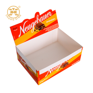 Tùy Chỉnh Hiển Thị Giấy Hộp Cookie Kẹo Rẻ Hơn Bao Bì In Ấn Cửa Hàng Bán Lẻ Thương Mại Sô Cô La Trẻ Em Snack Tông - Product Image 2