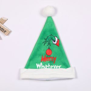 Hot Selling Grinch Cartoon Anime Christmas Hat Festive Gift Decoration Adults and Kids for Parties - Product Image 3