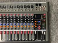 Console de mixage audio professionnelle 16 canaux avec 16 effets DSP, contrôleur DJ/équipement sonore/amplificateurs/haut-parleurs pour scène
