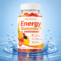 Gummies Énergisantes de Créatine pour Adultes en Gros, Marque Privée, pour la Croissance Musculaire et les Compléments Sportifs, 60 unités