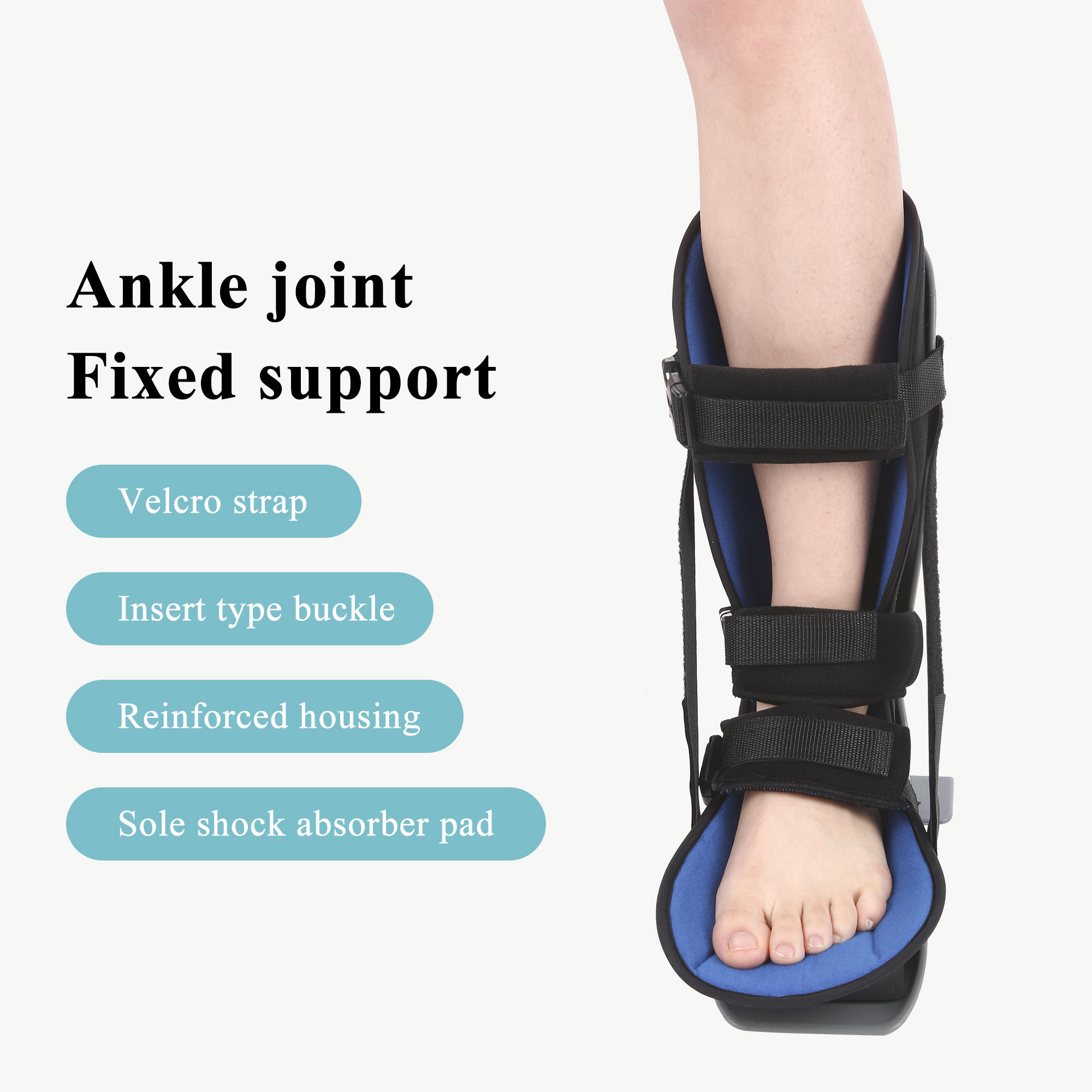 Foot Drop Prevention Inversion and Eversion Correction Shoes Stroke Hemiplegia Rehabilitation Foot Support