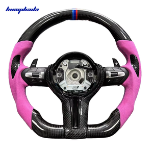 מותאם אישית f20 f21 f22 f32 f36 f33 f36 f33 f80 f82 m3 f30 340i לבן אלקנטרה M ספורט היגוי גלגל סיבי פחמן ההגה - Product Image 3