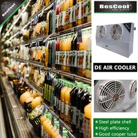Bescool DE enfriador de aire evaporativo Nuevo evaporador de aire de refrigeración de 220V para congelador de supermercado y refrigeración de refrescos