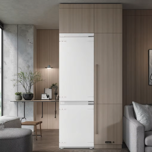 Réfrigérateur-congélateur vertical <span class=keywords><strong>encastrable</strong></span> grande capacité, sans givre, électrique, classe énergétique <span class=keywords><strong>A</strong></span>, pour meuble de cuisine - Product Image 2