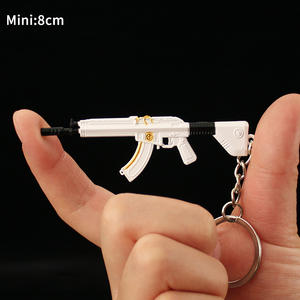 Porte-clés Valorant en métal, mini collection, décoration, pendentif, modèle de pistolet jouet, porte-clés Valorant exquis - Product Image 6