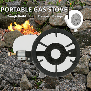 Fogão Portátil a Gás Butano Mini com Queimador de Ferro Fundido, Eficiência Energética Classe A, 4000W para Uso Externo e Hoteleiro, Instalação Embutida - Product Image 4