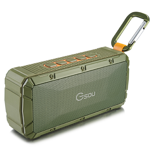 Portable Wireless Bluetooth Speaker with Deep Bass, IPX6 Waterproof