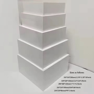 ชุดกล่องอะคริลิคสี<span class=keywords><strong>ครีม</strong></span>ขาวทรงสี่เหลี่ยมผืนผ้า 5 ชิ้น สำหรับติดผนัง ใช้เก็บลูกกอล์ฟและของสะสม - Product Image 6