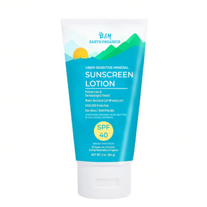 Personalizar etiqueta privada mejor Spf 30 50 niños protector solar orgánico vegano seguro protector solar impermeable crema de protección UV para niños - Product Image 1