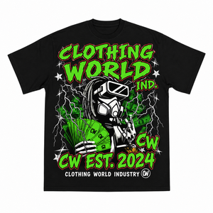 Camiseta Personalizada para Hombre de 300 g/m², Impresión Digital DGT, Estampado en Serigrafía, Estilo Urbano, Hip Hop, Algodón, Talla Grande, con Gráficos - Product Image 4