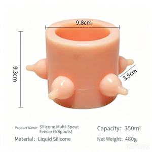 NZMAN Simulation d'aliments liquides pour animaux de compagnie (<span class=keywords><strong>lait</strong></span> <span class=keywords><strong>maternel</strong></span> pour chatons et chiots) en gel de silice liquide, pour l'alimentation par tétine, commerce extérieur, e-commerce transfrontalier - Product Image 6