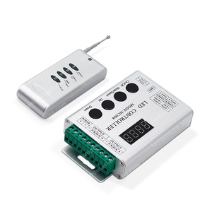 LAMPOW WS2811 WS2812B RGB <span class=keywords><strong>LED</strong></span>デジタルアドレス指定可能ピクセルSPIコントローラーリモコン (20.0Mレンジ24W最大荷重) - Product Image 3