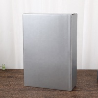 Plateau de Service Luxueux Rectangulaire Doré pour Fête de Mariage, Élégant et Décoratif, en Métal, Présentoir à Desserts et Fruits Secs avec Poignées Dorées