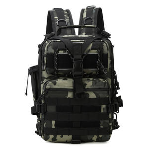 Sac à dos tactique en polyester camouflage résistant à l'eau pour la randonnée en montagne, la pêche, les voyages et les activités de plein air - Product Image 1