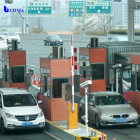 Système de gestion des péages électroniques pour barrières de circulation routière