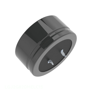 Condensateur original 82 uF traversant, en aluminium, 82UF 20% 400V SNAP TH LGJ2G820MELC15 - Product Image 1