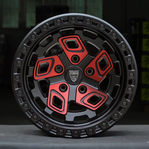 Con thú 17 20 inchreal beadlock bánh xe 6*139.7 5*127 offroad bánh xe 9 <span class=keywords><strong>J</strong></span> 12j tiêu cực bù đắp-44 /-<span class=keywords><strong>38</strong></span> vành bánh xe cho F150 Ranger - Product Image 2