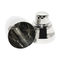 Ensemble d'outils de barre miniature avec logo personnalisé et design de qualité, vente en gros, ensemble d'outils en métal en acier inoxydable à poignée martelée en acier inoxydable