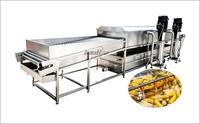 Machine de segmentations de maïs en gros pour usine, Laveuse pulvérisatrice, Machine de blanchiment du maïs, Machine de lavage du maïs, Ligne d'emballage sous vide du maïs