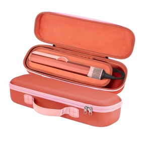 Custodia rigida per capelli in pelle <span class=keywords><strong>Eva</strong></span> o borsa per il trasporto di ferro arricciacapelli grande - Product Image 1
