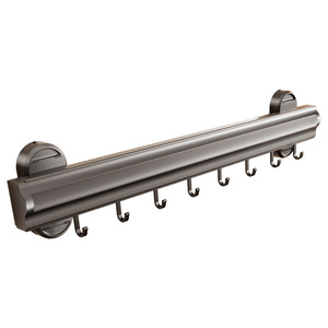 Portasciugamani Telescopico <span class=keywords><strong>a</strong></span> <span class=keywords><strong>Ventosa</strong></span> per Bagno - Product Image 5
