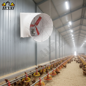 Ventilateur mural AYTAV en plastique conique avec pales en acier 140x140cm pour usage agricole 220V/380V Garantie 1 an Support en ligne - Product Image 3