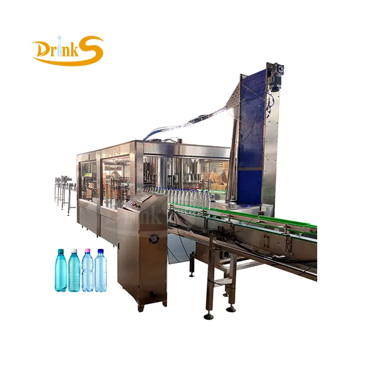 ราคาที่ดีที่สุด16000BPH น้ำแร่บรรจุเครื่องจักรโรงงานบรรจุขวดน้ำบริสุทธิ์ในตลาดแอฟริกา