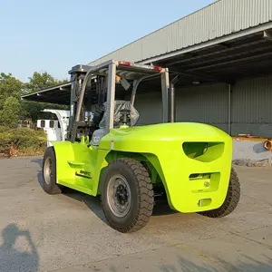 SNSC Montacargas 7t 8t 10t Diesel Forklift With Side Shift 5m 6m Lift Height Japan Engine