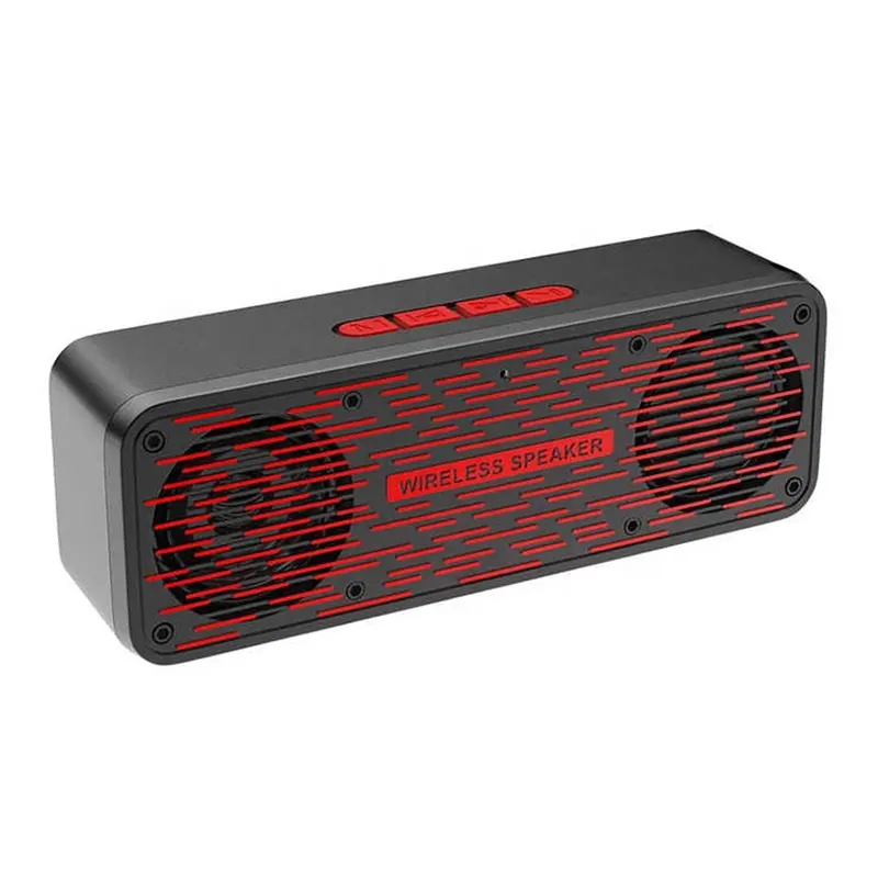 Precio de fábrica S19 BT Caja de sonido inalámbrica Altavoz de transporte de viaje Compatible con tarjeta de memoria AUX Subwoofer multifunción Altavoz de 1200mAh