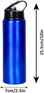Portable Handheld Sports Water <b>Bottle</b> with Large Capacity, Vacuum Single-layer Cycling Water <b>Bottle</b> - Product Image 2