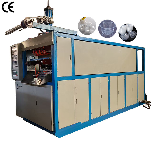 Automatic Disposable Plastic Cup Making Thermoforming Manufacturing Machine