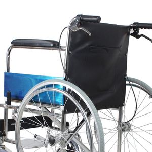 Fauteuil roulant en fibre de carbone pliable, léger, compact, extra-épais, portable, multifonctionnel, poussette à propulsion manuelle pour personnes âgées - Product Image 4