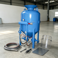 Équipement de sablage abrasif de qualité industrielle pour la préparation de surfaces métalliques lourdes