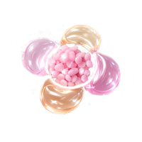 Capsules et dosettes de lessive écologiques antibactériennes parfumées aux fleurs pour vêtements - Détergent en vrac pour machine à laver